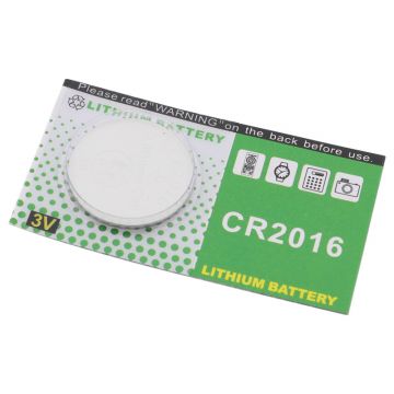 Button cell battery CR2016