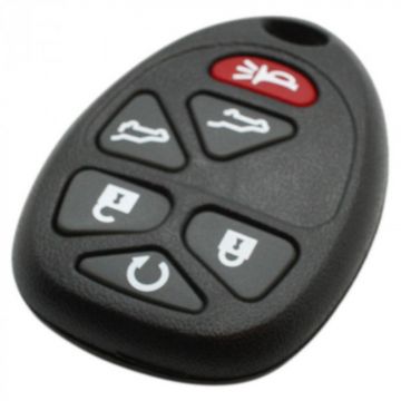 Cadillac 5-button remote control with panic button