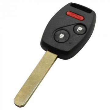 Honda 2-button key housing with panic button with electronics 433MHZ - ID48 transponder