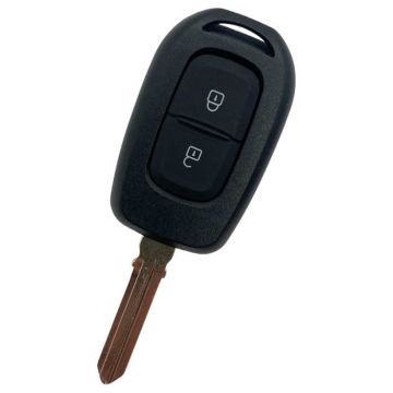 Renault 2-button key housing - key blade point with electronics 434MHZ - PCF7961 transponder