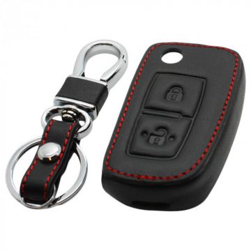 Renault 2-button folding key key cover - black