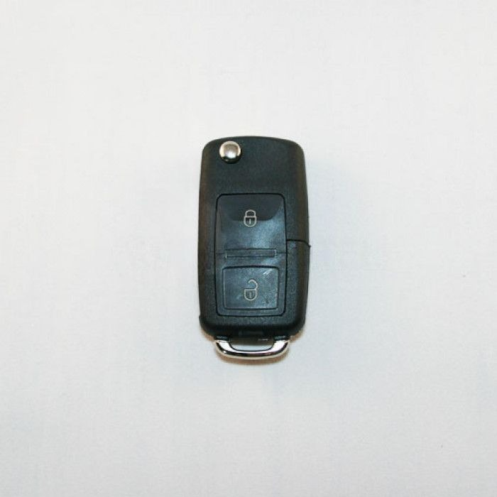 Seat 2-button folding key - key blade straight with notch side main product photo