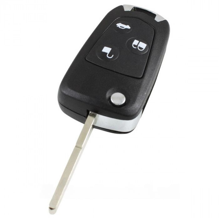 Ford 3-button key housing - key blade straight (conversion kit) main product photo