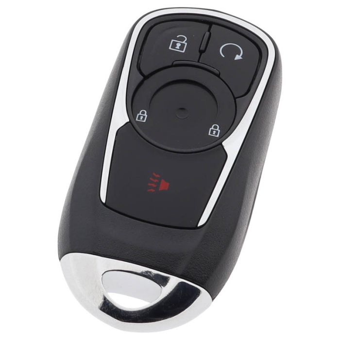 Chave inteligente de 4 botões Opel com botão de pânico (modelo 1) main product photo