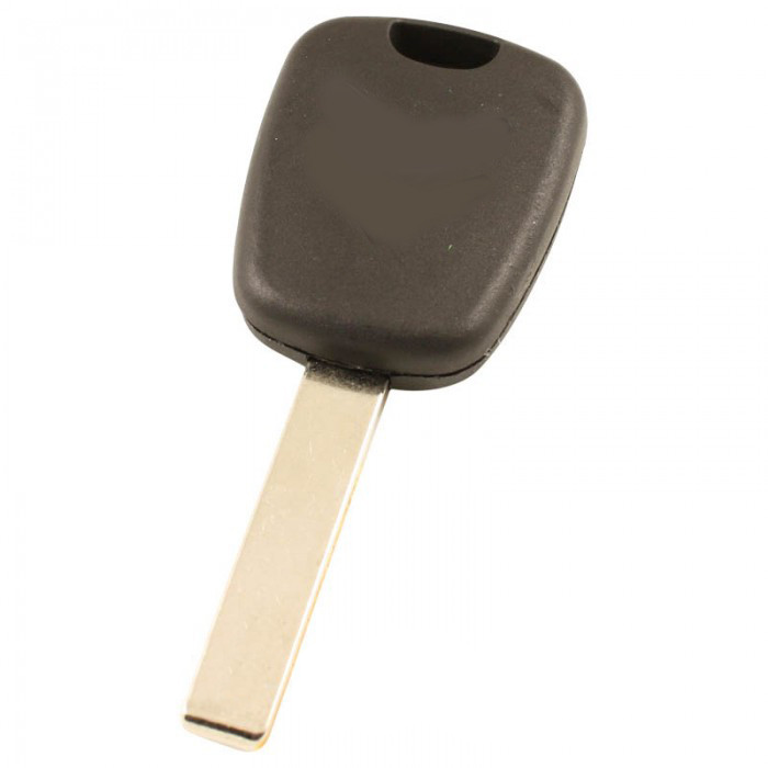 Llave de contacto Citroën con transpondedor (ID46) - Lama recta con muesca lateral main product photo