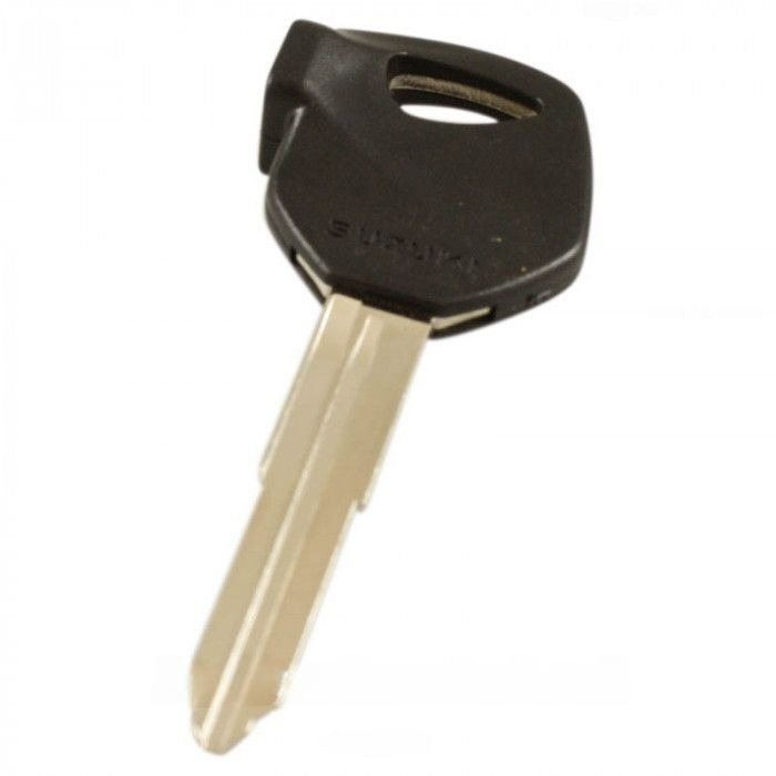Suzuki motorcycle key black - key blade point (model 4) main product photo