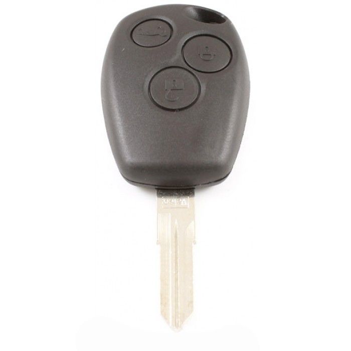 Renault 3-button key housing - key blade tip main product photo
