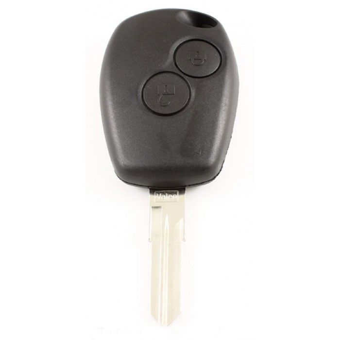Renault 2-button key housing - key blade with point (model 1) main product photo
