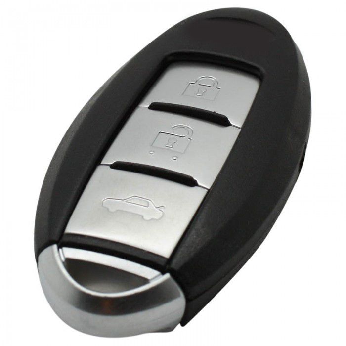 Infiniti 3-button Smart Key with key blade main product photo