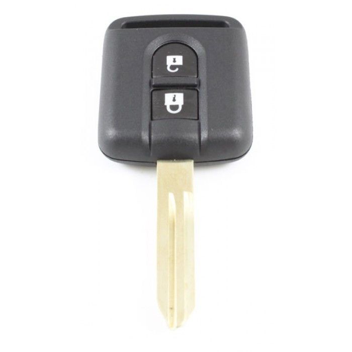 Nissan 2-button key housing - keyable point with electronics 433MHZ - 7946 transponder main product photo
