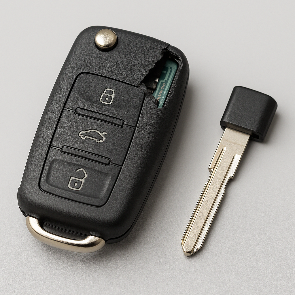 Uma chave de carro com controlo remoto pode ser reparada?