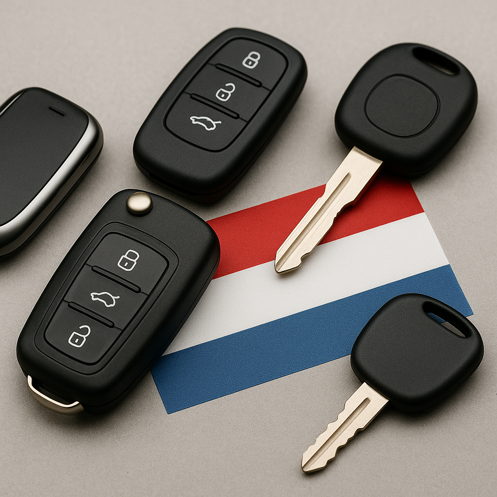 Die beliebtesten Autoschlüssel in den Niederlanden: Welche Marken werden am häufigsten ersetzt?