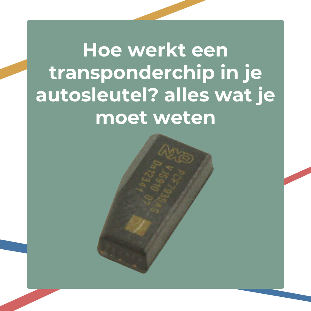 Como funciona um chip transponder na chave do seu automóvel? Tudo o que precisa de saber